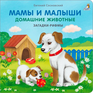 Загадки - рифмы. Мамы и малыши. Домашние животные