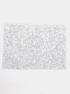 Раскраска-виммельбух 'Волшебный Новый год' 4