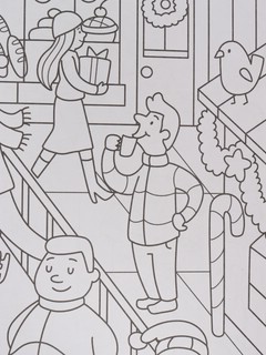 Раскраска-виммельбух 'Волшебный Новый год' 5