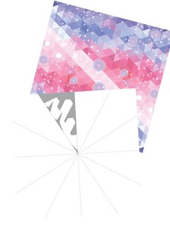 Снежинки из бумаги 'Волшебный снегопад' 3