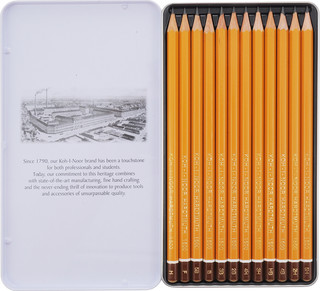 Набор чернографитных карандашей 1500 'Graphic' 12 шт 2