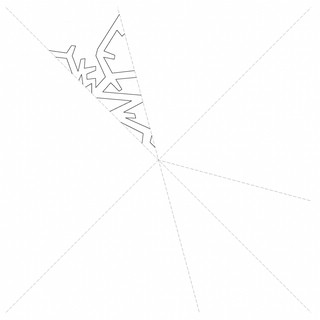 Новогодние снежинки. Морозные узоры 3