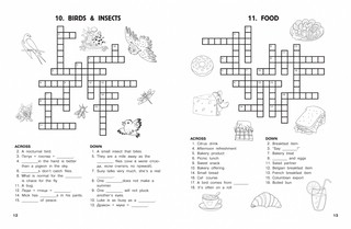 Кроссворды по английскому языку для начальной школы 8