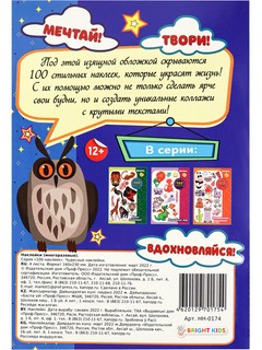 Набор многоразовых наклеек 'Чудесные наклейки, 100 наклеек' 2