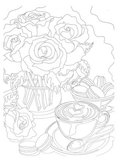 Вдохновение. Картины для раскрашивания по номерам 4