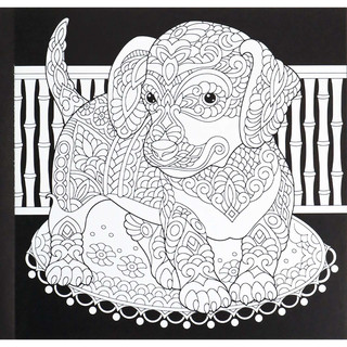 Раскраска-перевёртыш 'В узорном мире' 6