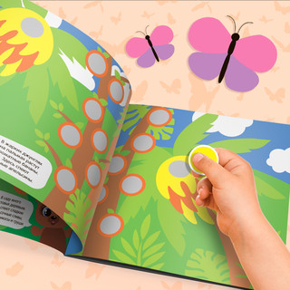 Книга с наклейками «Умные кружочки. Что, где растёт?» 6