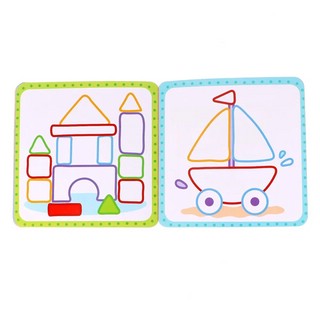 Раскраска многоразовая 'Игрушки' 3