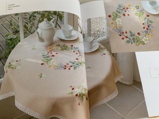 Дивный сад Садако Тоцуки. Свежие цветочные мотивы для вышивки 3