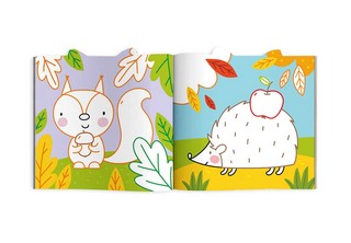 Раскраска ушастая 'В зоопарке' 3