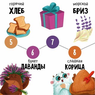 Вкусный День рождения, Ароматная детская сказка для детей 4