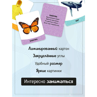 Карточки Домана 'Первые слова' 70 штук, набор №2 2