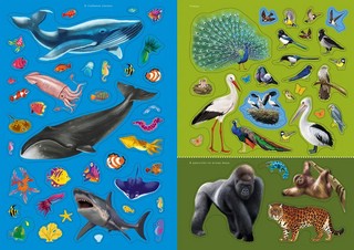 Наклейки с заданиями. Мои первые животные 7