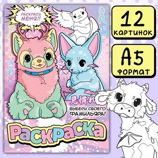 Раскраска 'Выбери своего фамильяра' (аниме) 1