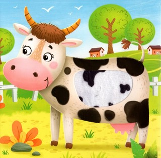 Тактильная книжка. Пушистые малыши и мамочки 3