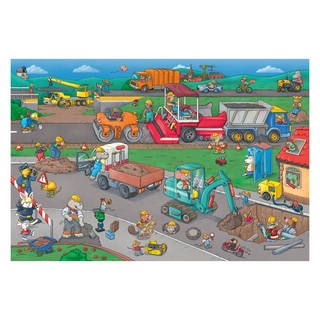 Добро пожаловать на стройку! Виммельбух с окошками 9