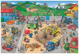 Добро пожаловать на стройку! Виммельбух с окошками 5