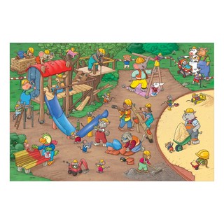 Добро пожаловать на стройку! Виммельбух с окошками 6