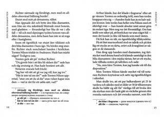 Den blaa diamanten / Голубой алмаз. Книга для чтения на шведском языке 2