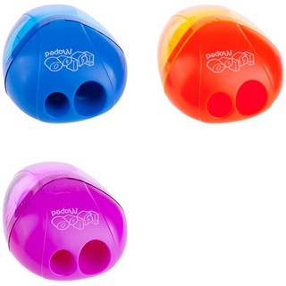 Точилка пластиковая Maped "I-Gloo", 2 отверстия, контейнер, а...