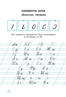 Тренажер по чистописанию. Послебукварный период. 1 класс 4