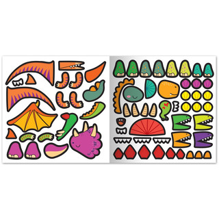 Крутозавры. Книга с многоразовыми наклейками 6