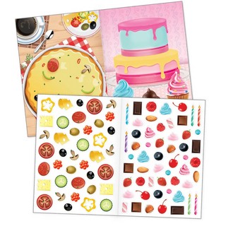 Наклейки многоразовые 'Юный повар' 3