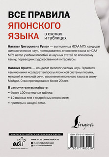 Все правила японского языка в схемах и таблицах 2