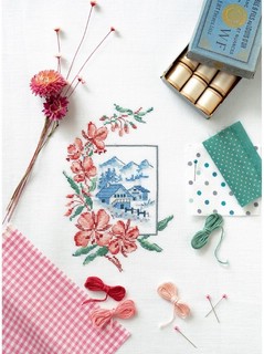 Альпийские мотивы. Французская вышивка крестом 5