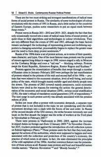 Contemporary Russian Political Protest 2