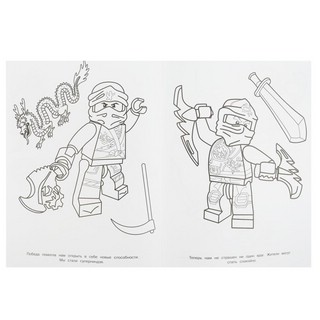 Чудо раскраска 'Бесстрашные ниндзя' 5