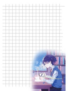 Блокнот Аниме MAGIC (обложка девочка с цветком в волосах) 5