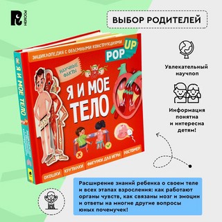 Я и мое тело. POP-UP. Энциклопедия с объемными конструкциями 4