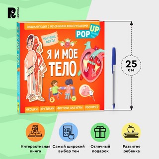 Я и мое тело. POP-UP. Энциклопедия с объемными конструкциями 6