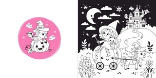 Милые и страшные Я раскрашиваю KAWAii 5