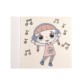 Водная раскраска 'Модницы' 3