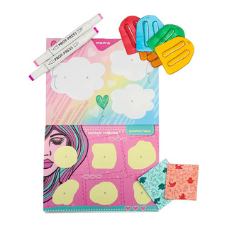 Распаковка 'Бумажные сюрпризы, Косметика Котофуд Манга' Bright Kids 5