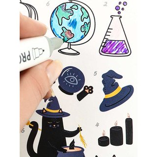 Распаковка 'Бумажные сюрпризы, Школа Котомагия Дино' Bright Kids 4