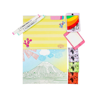 Распаковка 'Бумажные сюрпризы, Школа Котомагия Дино' Bright Kids 5