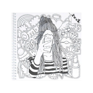 Раскраска Найди кота, Внутренний мир 4