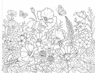 Моя любимая природа. Мой самый большой альбом раскрасок 5