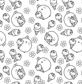 Molang. Самая уютная раскраска. Магия дружбы 5