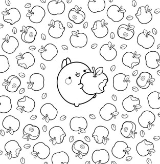 Molang. Самая уютная раскраска. Магия дружбы 7