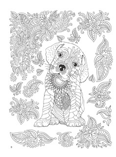 Антистресс-раскраска 'Животные' 100 картин 8