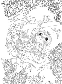 Антистресс-раскраска 'Животные' 100 картин 5