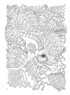 Антистресс-раскраска 'Животные' 100 картин 6