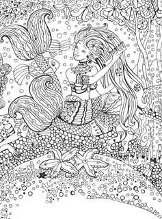 Антистресс-раскраска 'Фантастический мир' 100 картинок 10