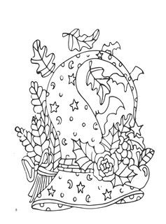 Волшебное настроение 100 картинок. Антистресс-раскраска для детей и родителей 10