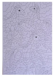 Картины Для раскрашивания по номерам. Для детей 4