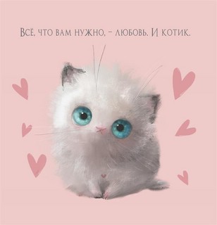 Блокнот с котятами Е.Баренбаум. Блокнот Его Котейшества (розовый) 3